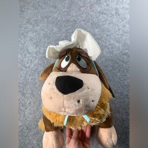 Disney Nana plush  Dog Toy with White Hat and Blue Accents